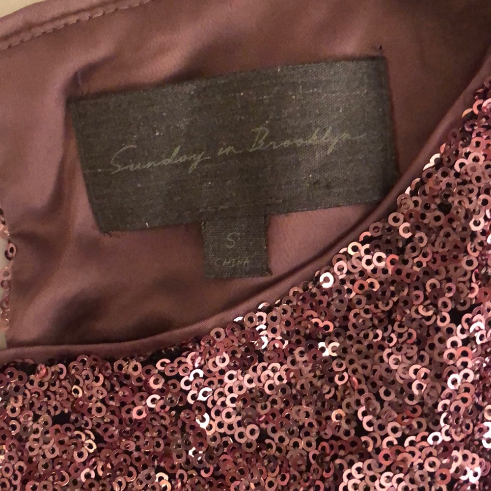 Anthropologie Sequin Peplum Tank - Picture 4 of 5